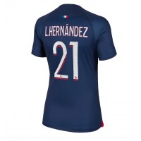 Ženski Nogometni dresi Paris Saint-Germain Lucas Hernandez #21 Domači 2023-24 Kratek Rokav